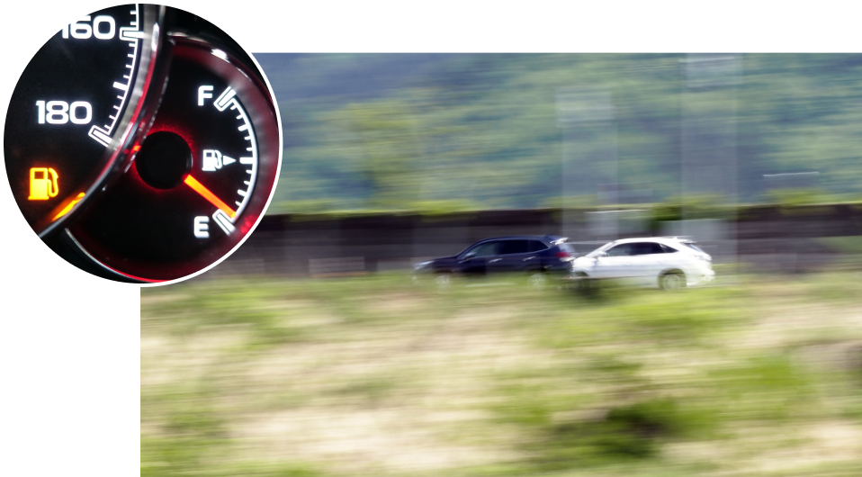 UA値と燃費の関係を示す比較図