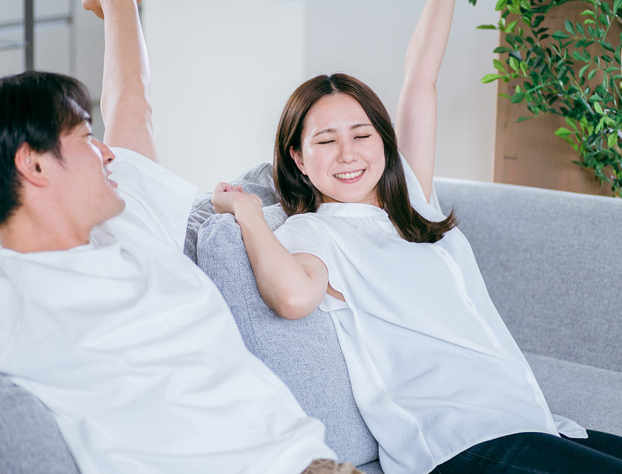 トルネックス03：YUCACOとの融合で家中まるごと空気清浄の仕組み図