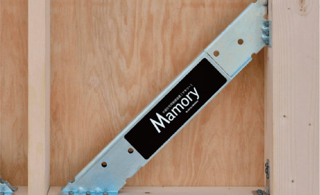 制震ダンパーの設置状況と構造