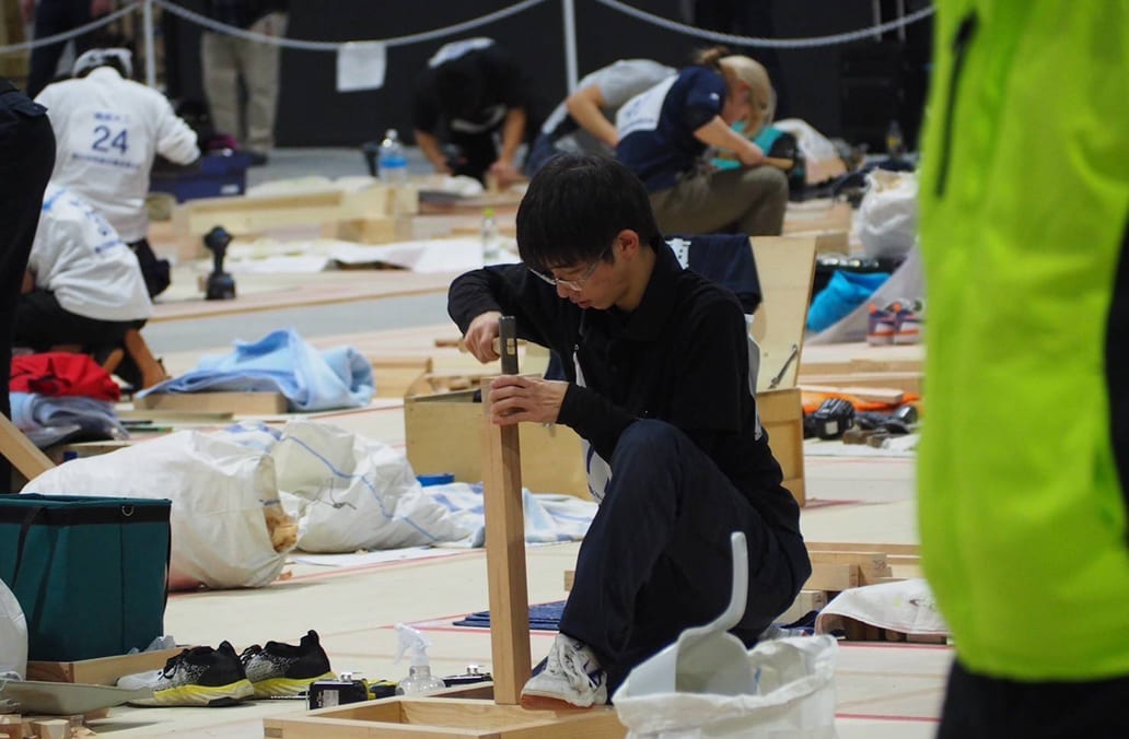技能大会で入賞した若手実力派大工の活躍