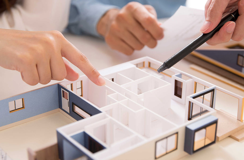 家が建つまでのサポート