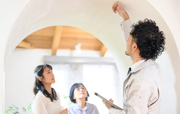 アフターメンテナンスの様子