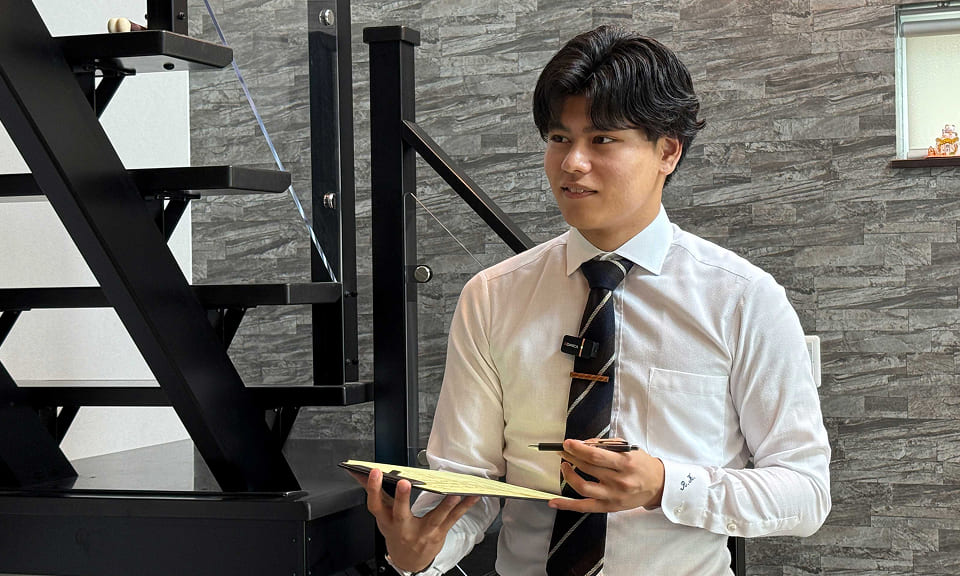 営業業務の様子