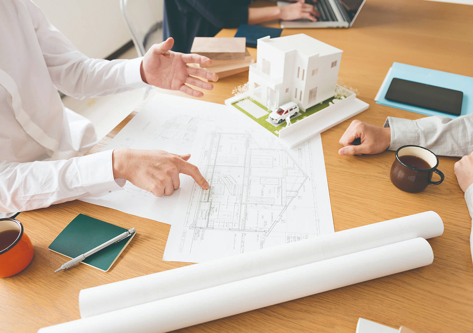 プランを選択式にすることで<br />タイパもよい住まいづくりを