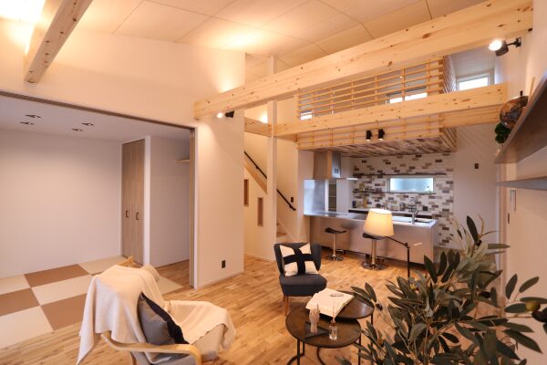 構造体を活かすこだわりの平屋