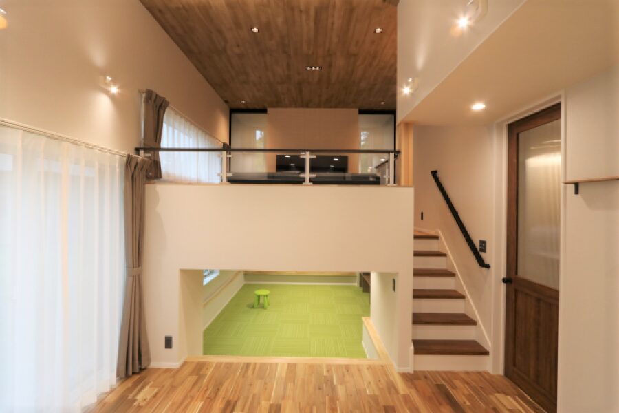 遊びごころに溢れる家