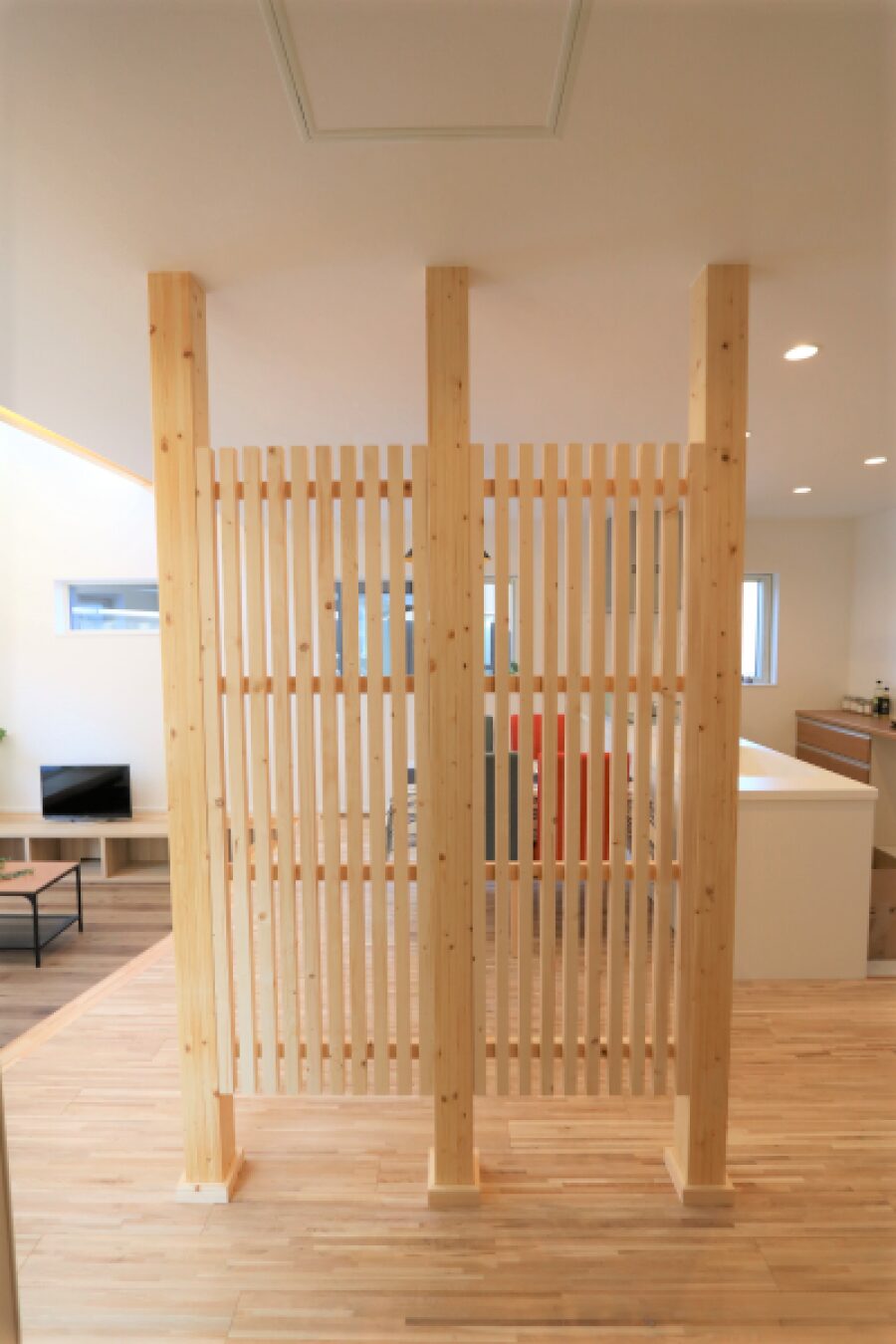 こだわりの広々空間