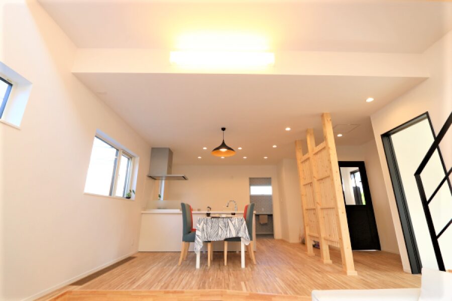 こだわりの広々空間