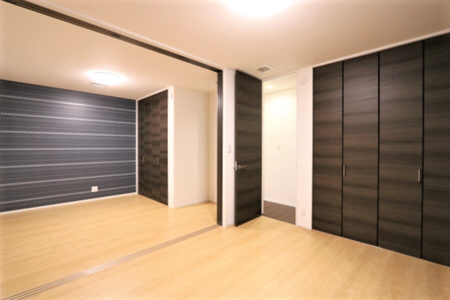 収納力抜群の多層住宅