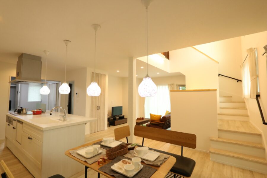 多用途な空間に溢れた住宅