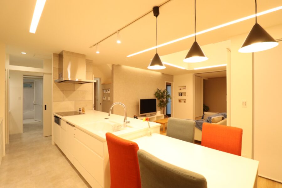 機能性と快適空間をちりばめた家