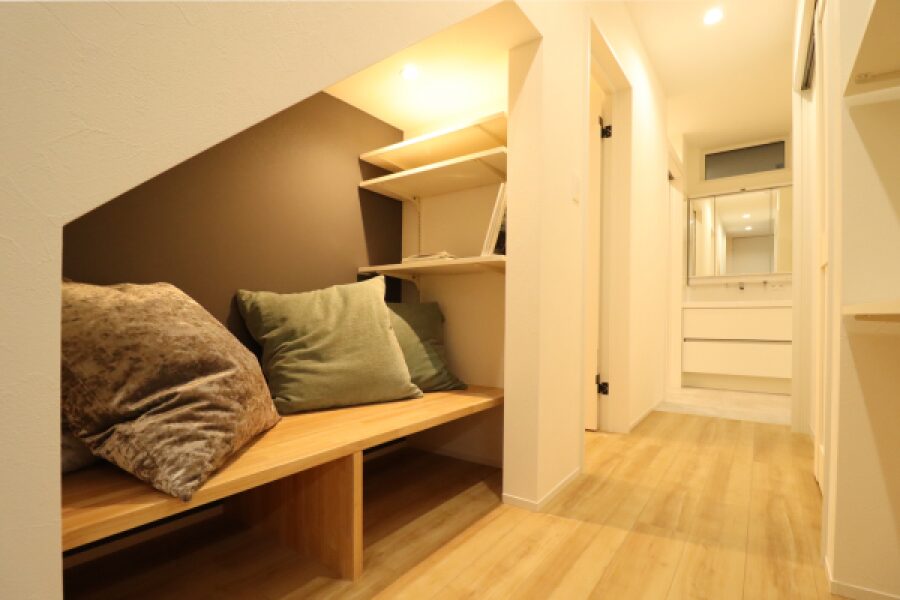 機能性と快適空間をちりばめた家