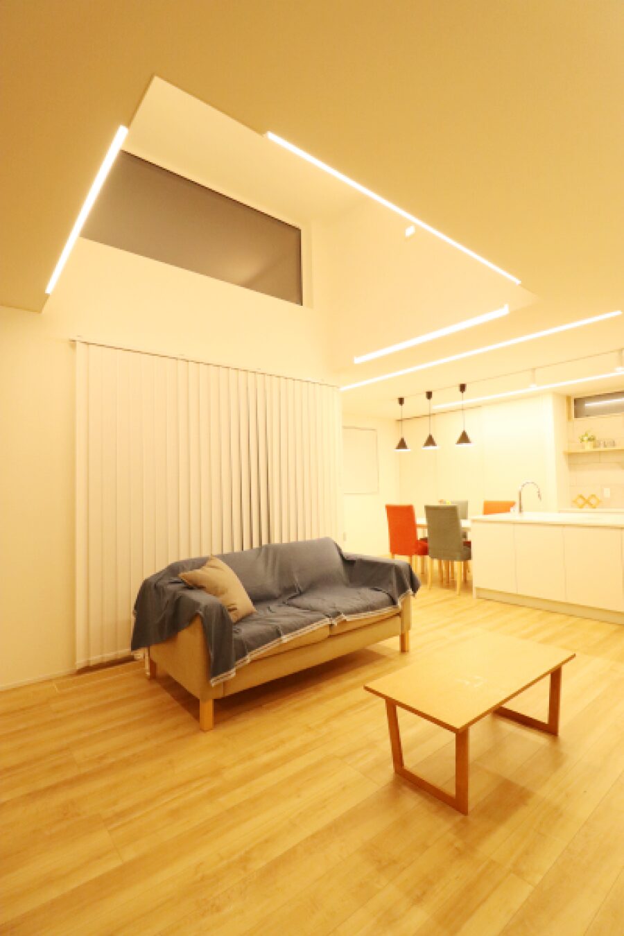 機能性と快適空間をちりばめた家