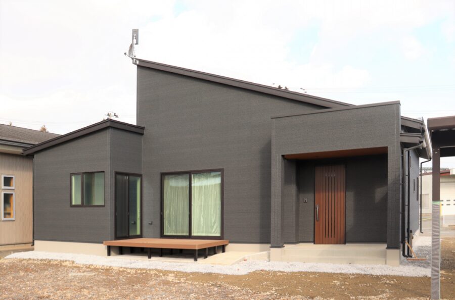 将来を見据えた平屋造り