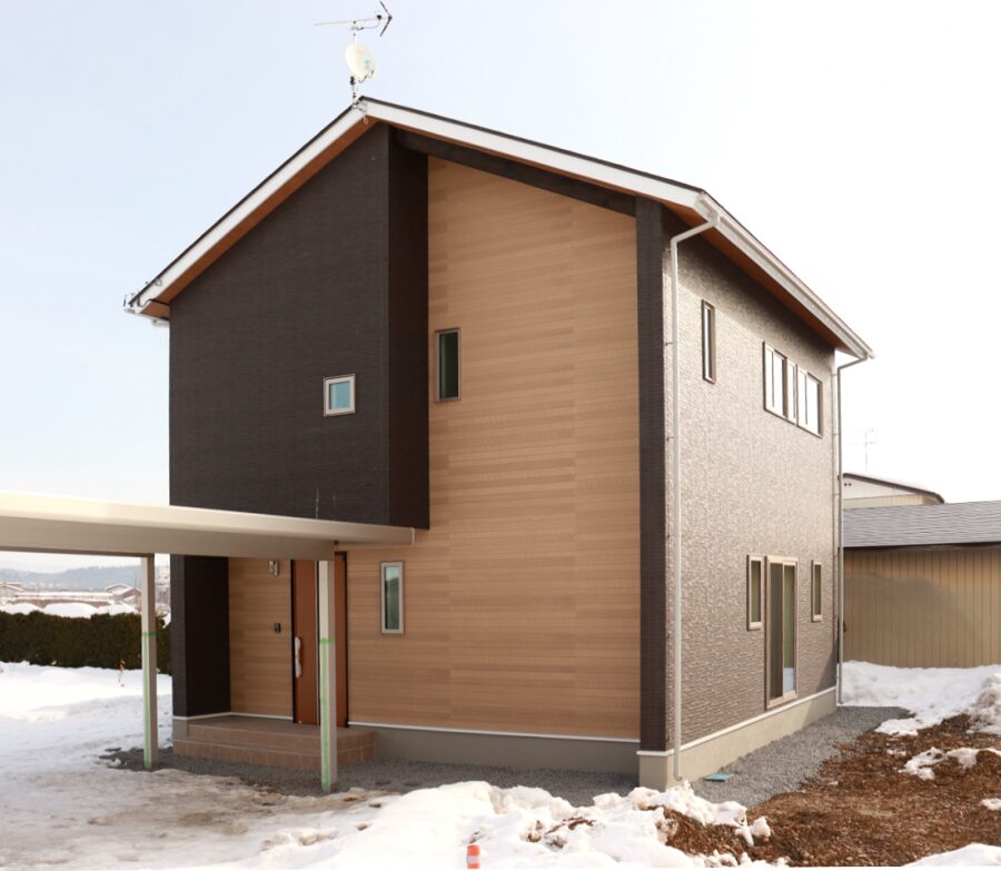 LDKにワークスペースのある家