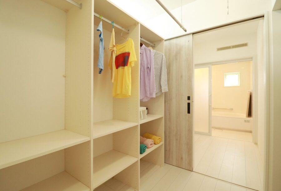 LDKにワークスペースのある家