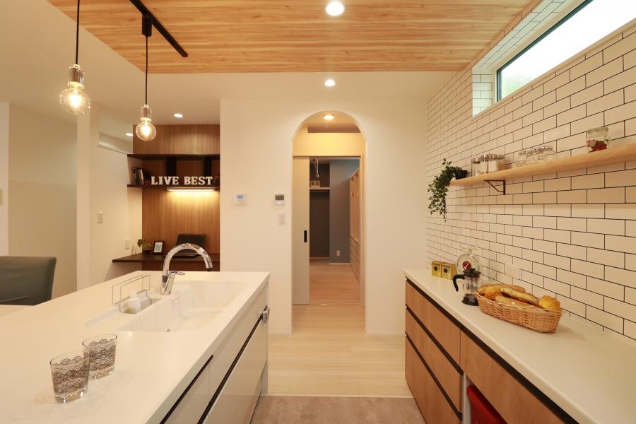 こだわりのキッチンスペース