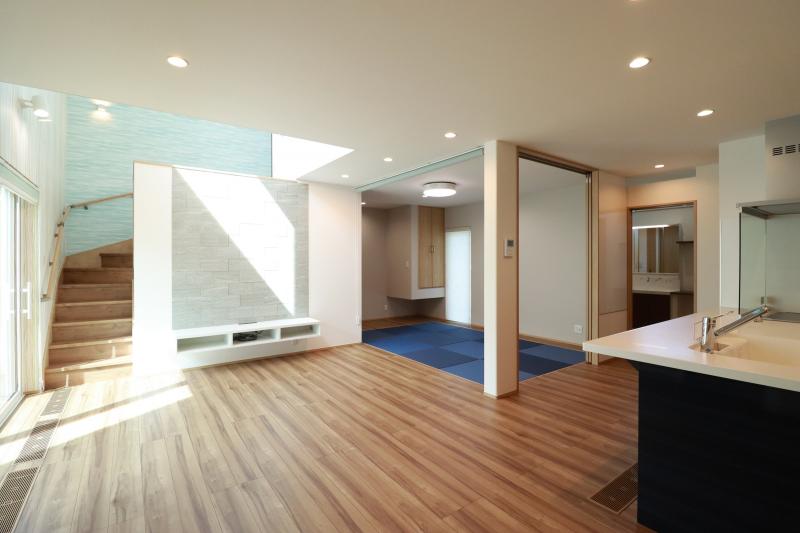 プライベートな中庭のある住まい