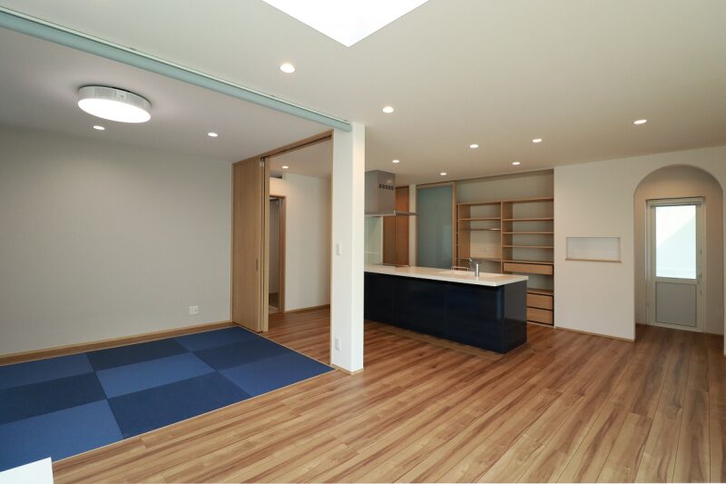 プライベートな中庭のある住まい