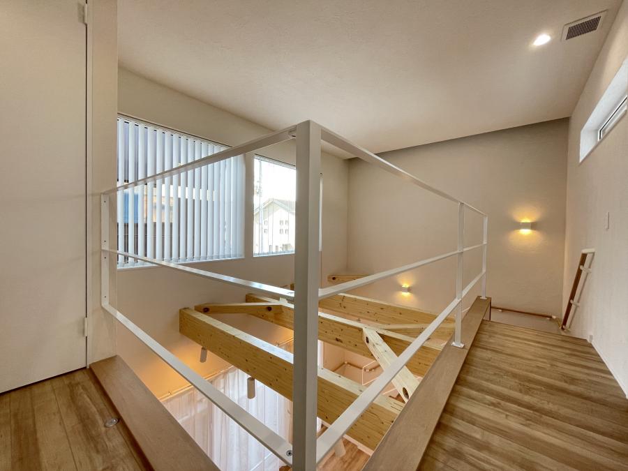 木の温もりを感じられるオープンスタイルハウス